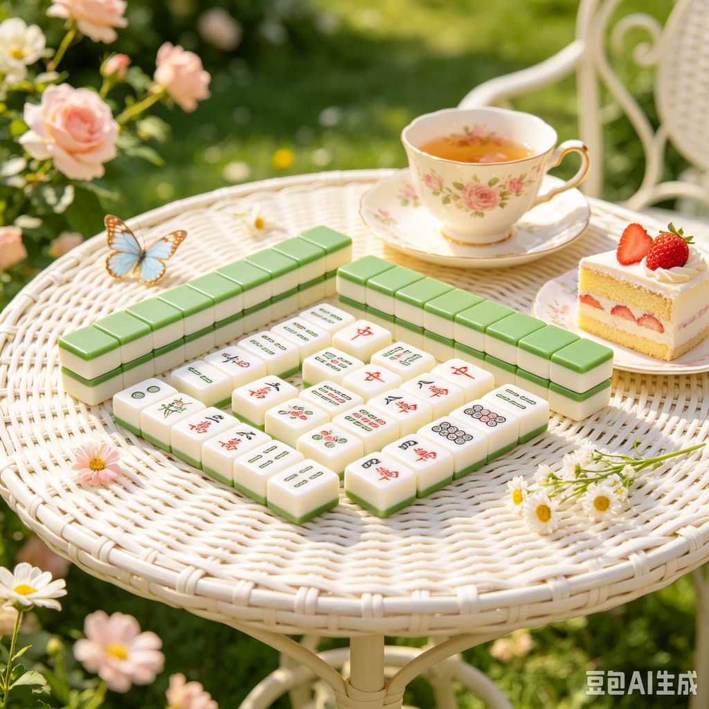 custom cartoon mahjong set