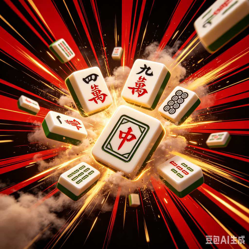 cute mini mahjong tiles set